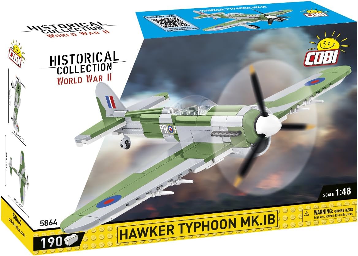 COBI Historical Collection WWII Hawker Typhoon Mk.IB Aircraft