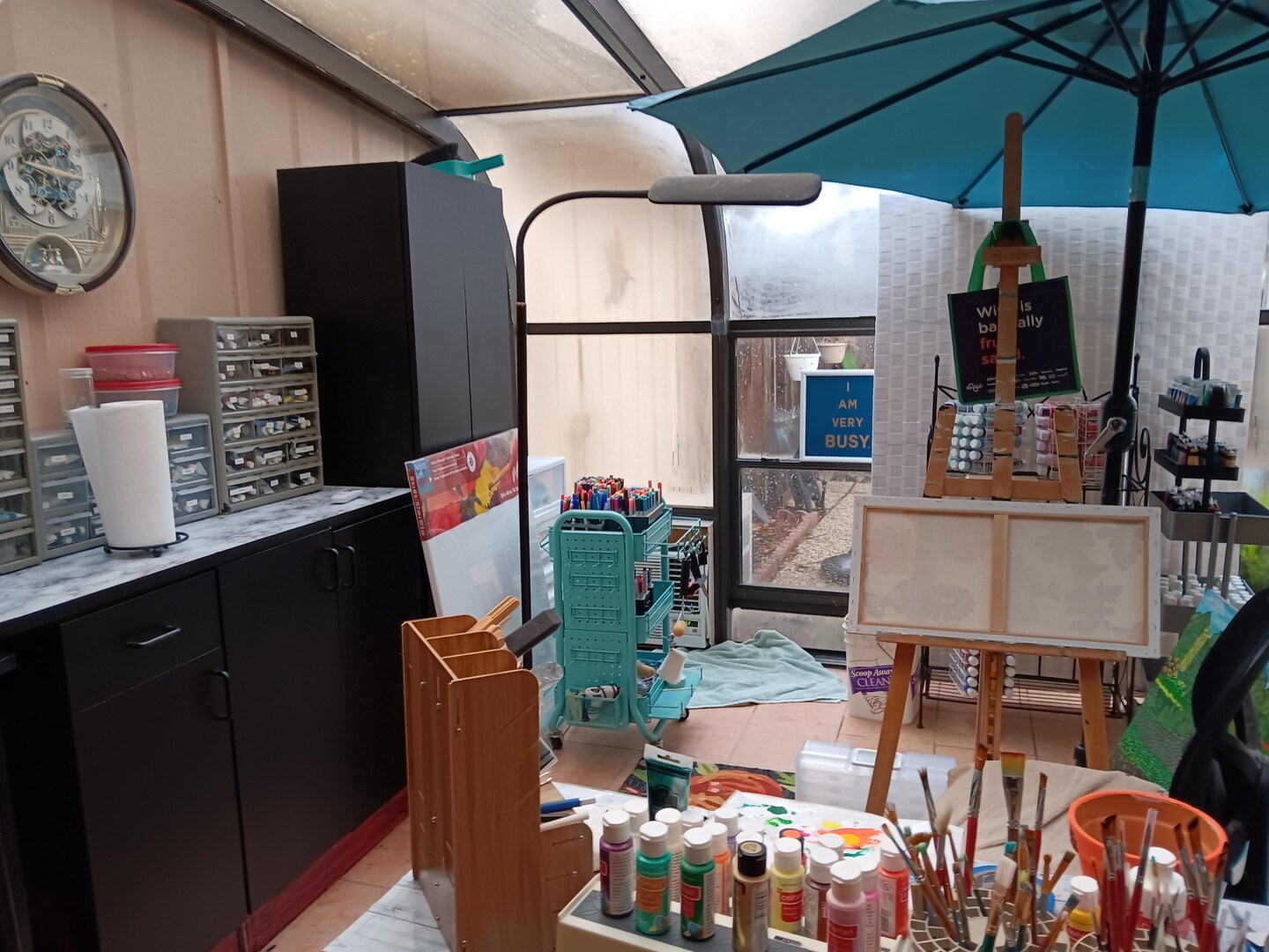 How To Create An Art Studio In A Small Space image 2