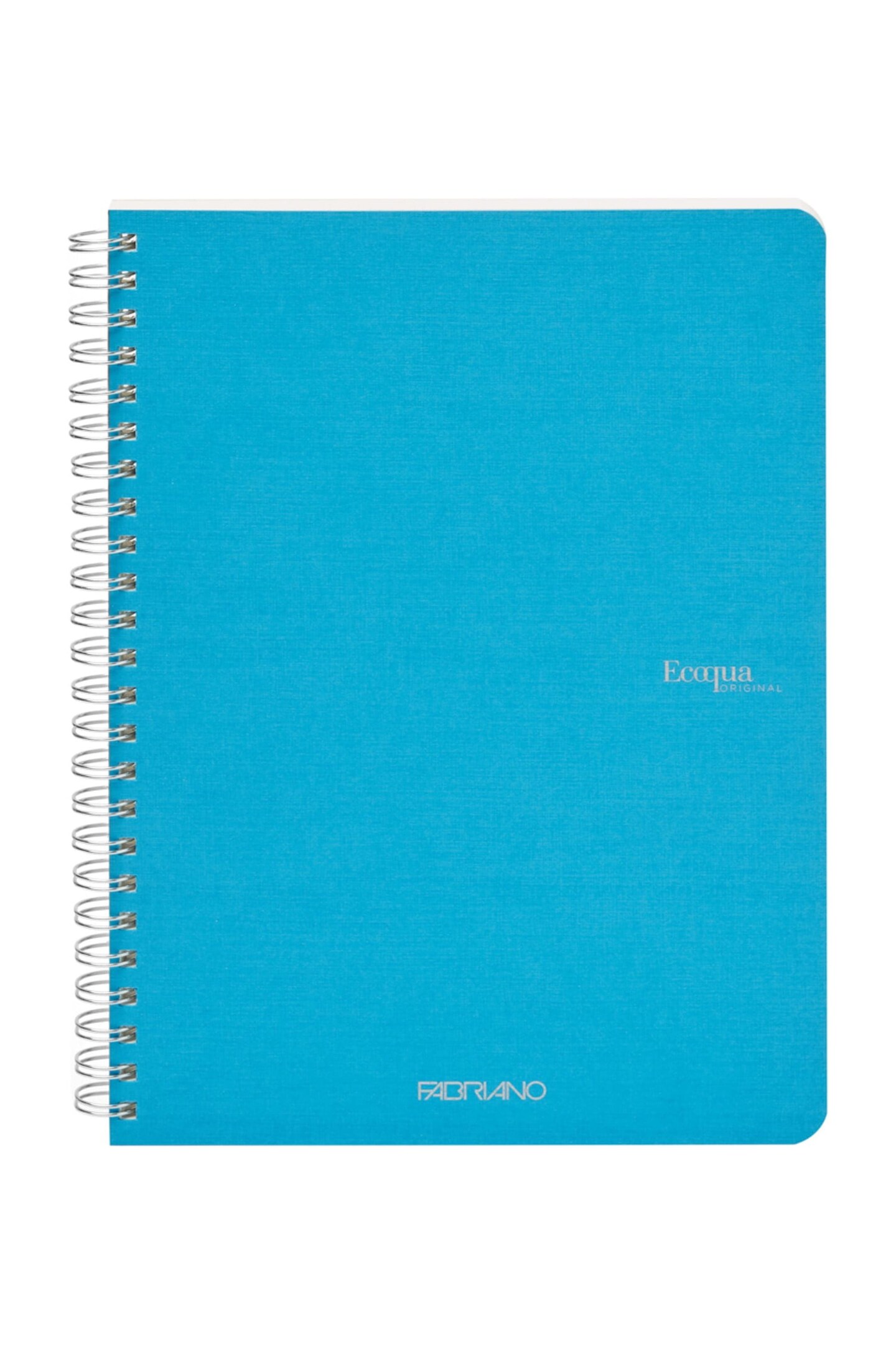 Fabriano Ecoqua Original Spiral-Bound Notebook, A5, 70 Sheets