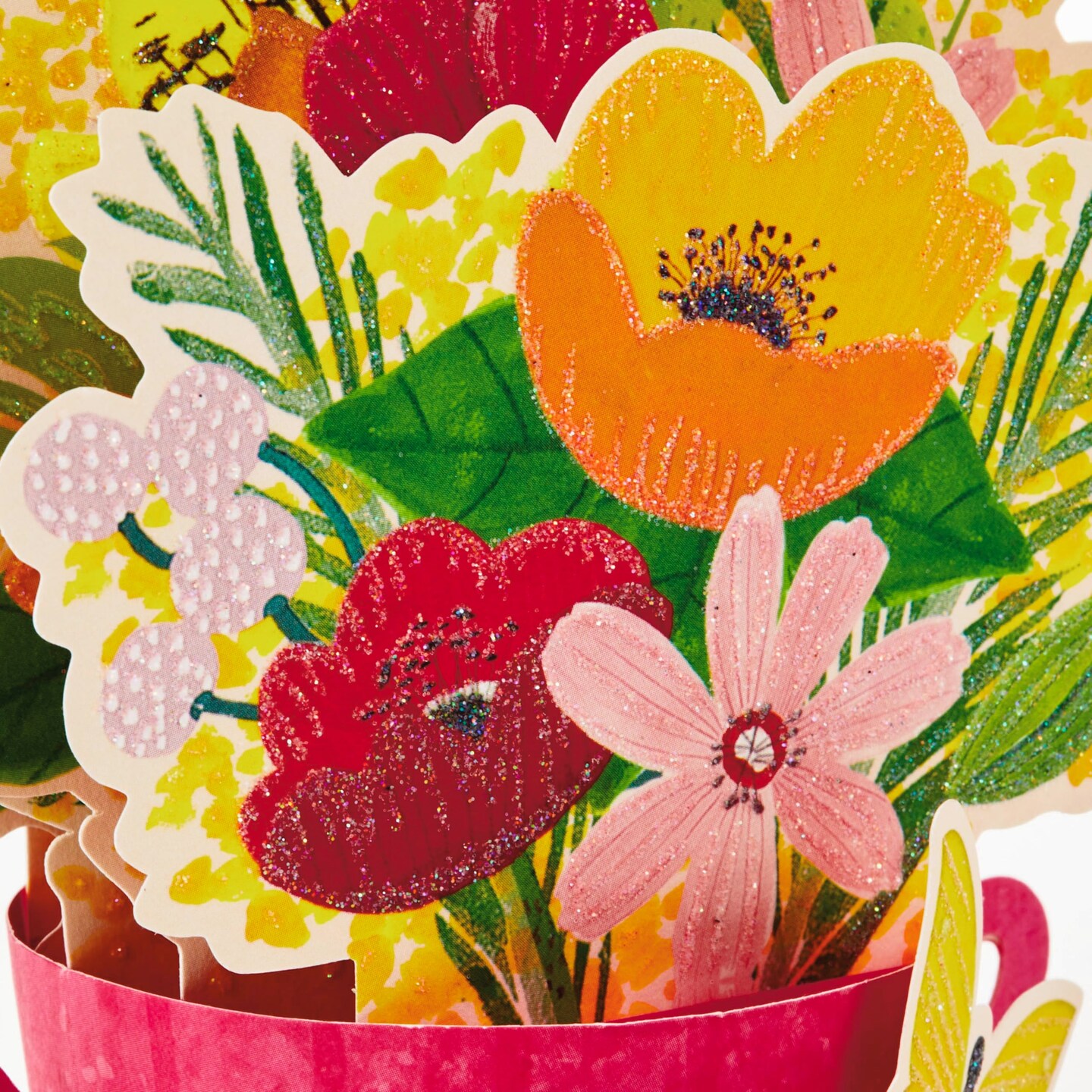 Paper Wonder Mothers Day Pop Up Card (Flower Bouquet, You Deserve This Day)