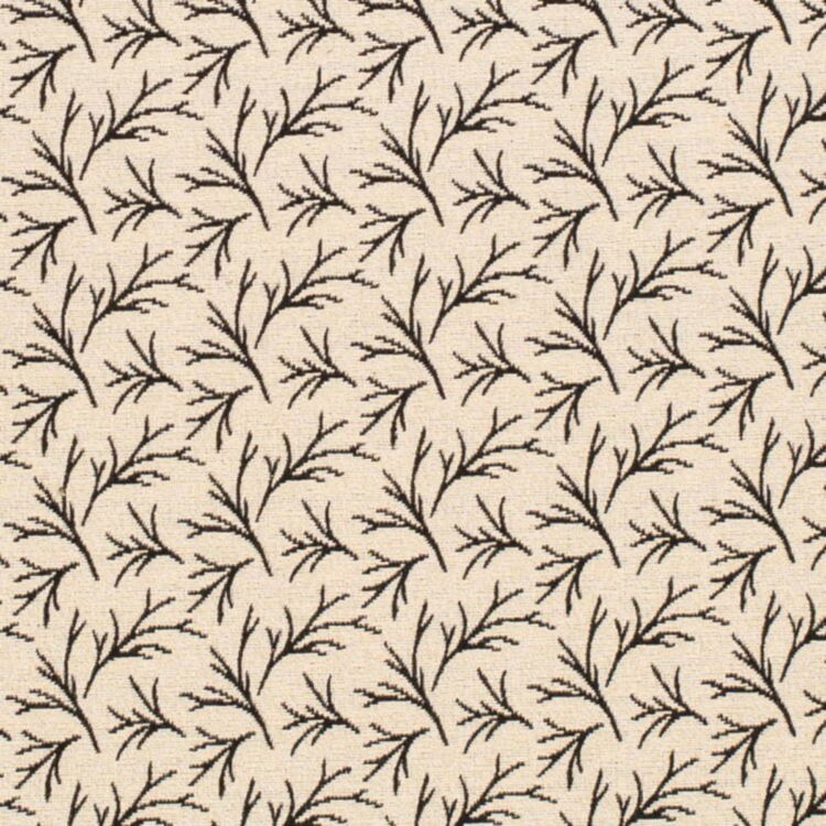 1 Yard 100 Percent Polyester Ivory Upholstery Fabric Fade Resistant 54 Inches Wide