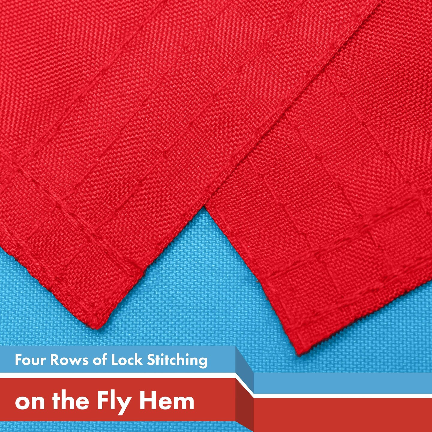 G128 Combo Pack: American USA Flag 4x6 Ft & Puerto Rico Light Blue Puerto Rican PR Flag 4x6 Ft | Both LiteWeave Pro Series Printed 150D Polyester, Brass Grommets