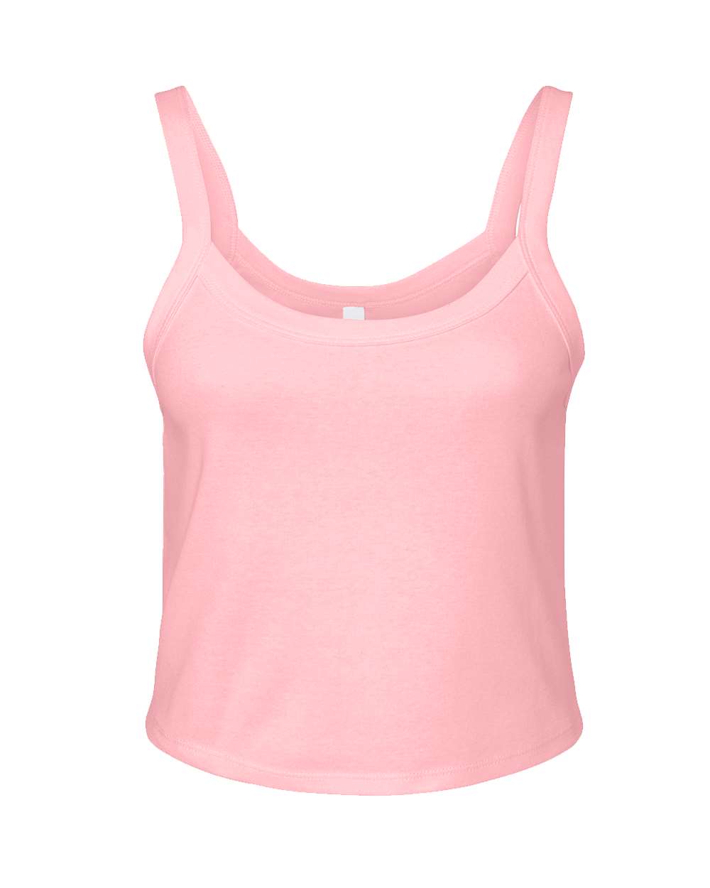 BELLA + CANVAS Women’s Micro Rib Spaghetti Strap Tank for Layering & Summer Everyday Wear