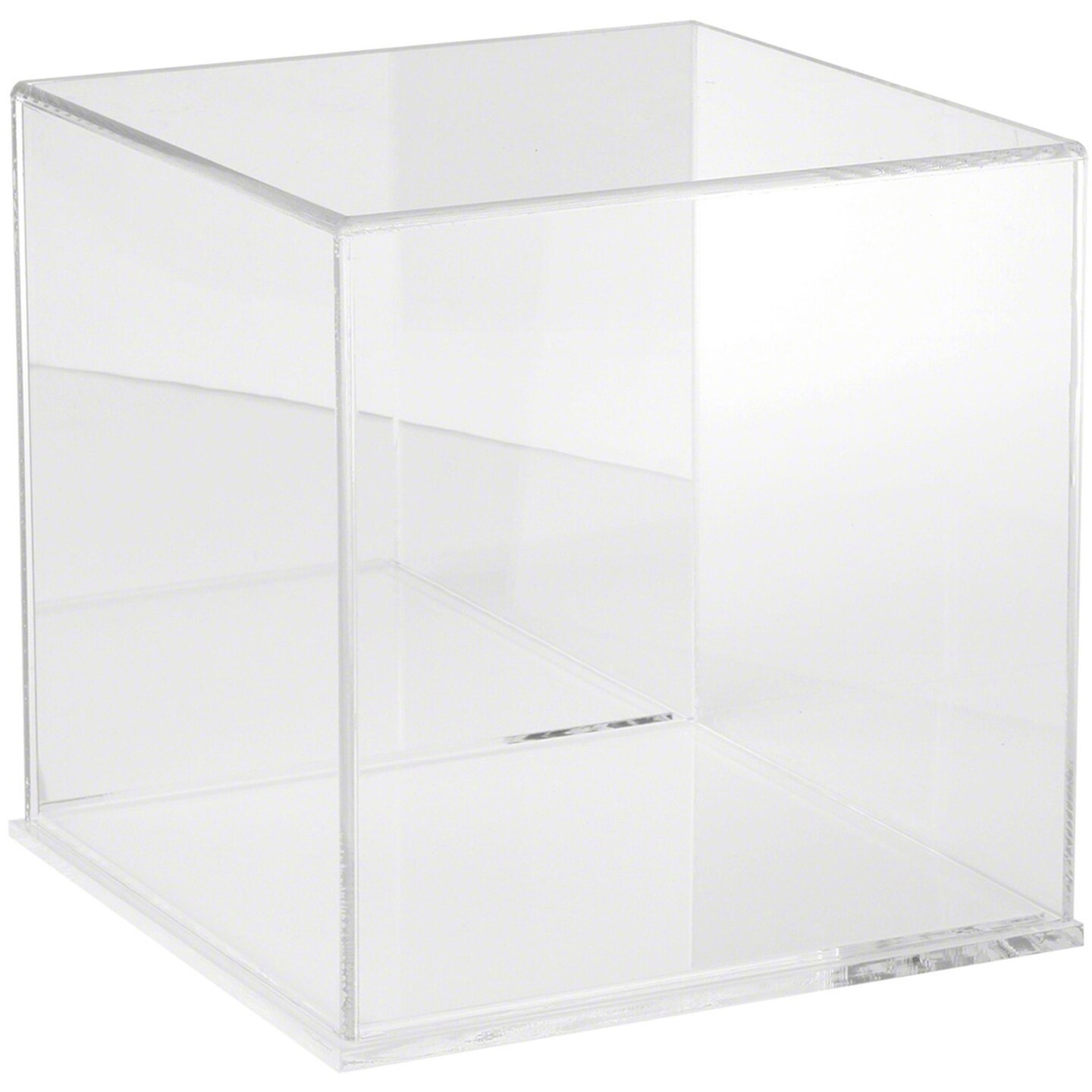 Plymor Clear Acrylic Display Case, 10&#x22; x 10&#x22; x 10&#x22;