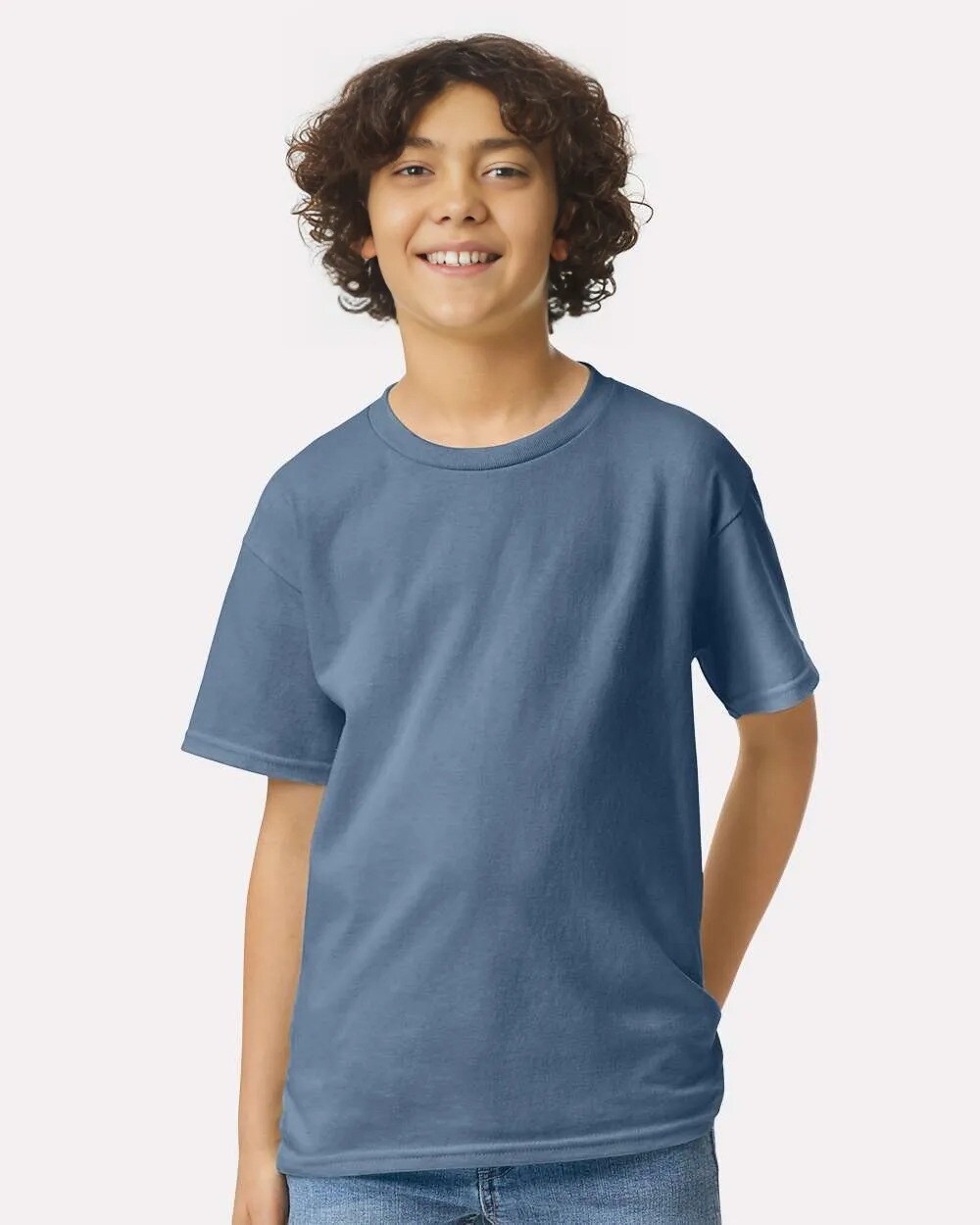 Gildan Ultra Cotton Youth Crewneck Short Sleeve T-Shirt Perfect for School, Sports & Custom Printing Cotton Tee