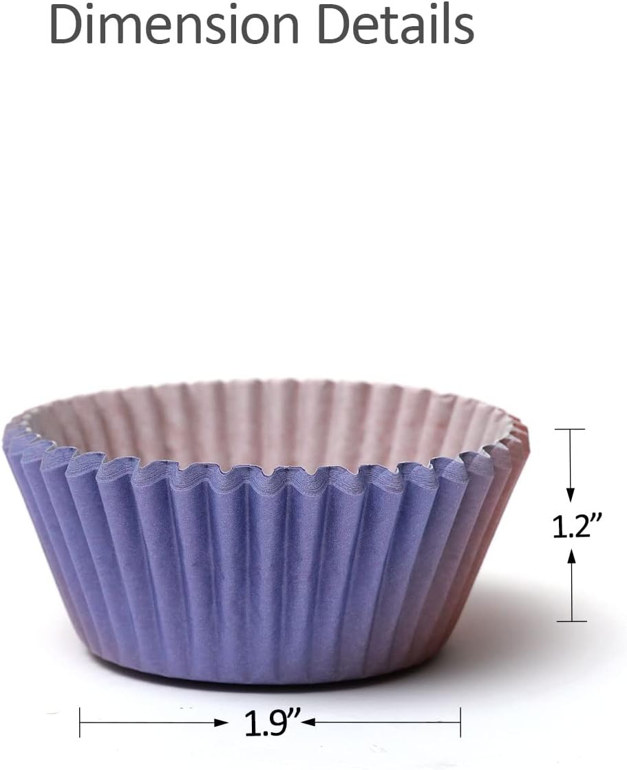 Cupcake Liners Cupcake Cups 300-Count Food Grade Gradient Design Cupcake Papers Baking Cups Cupcake Wrappers