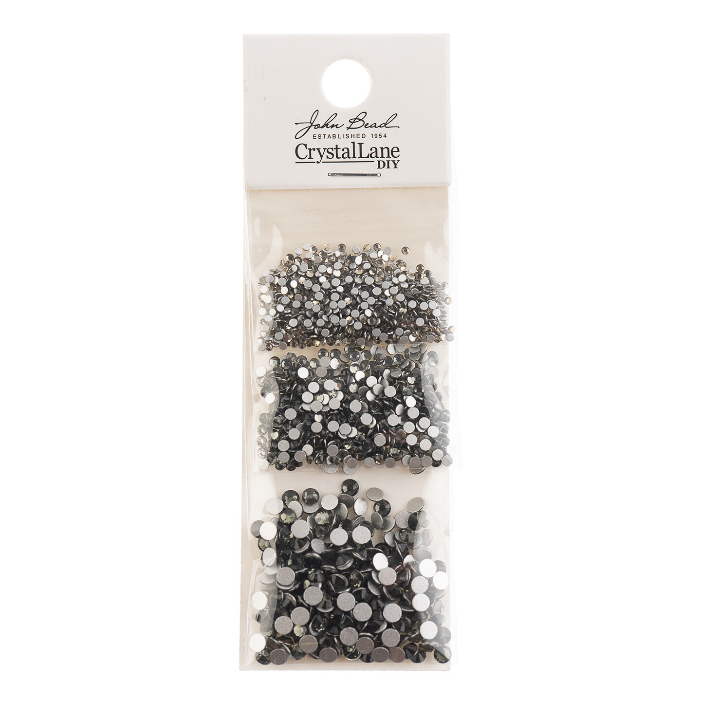 Crystal Lane DIY Combo Glass Flatback Rhinestones SS3 / SS6 / SS12
