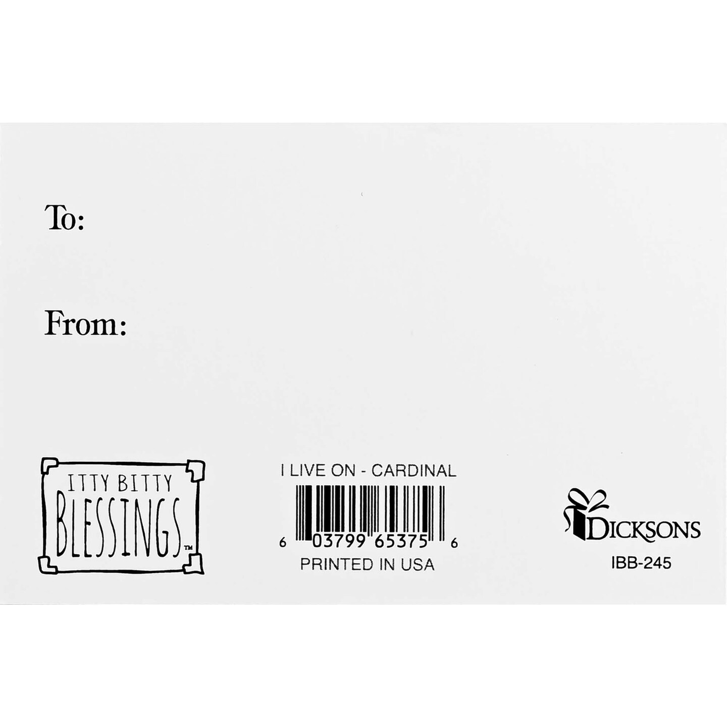 Edge Collection - Red - Inspirational Poem Cards for Personalization