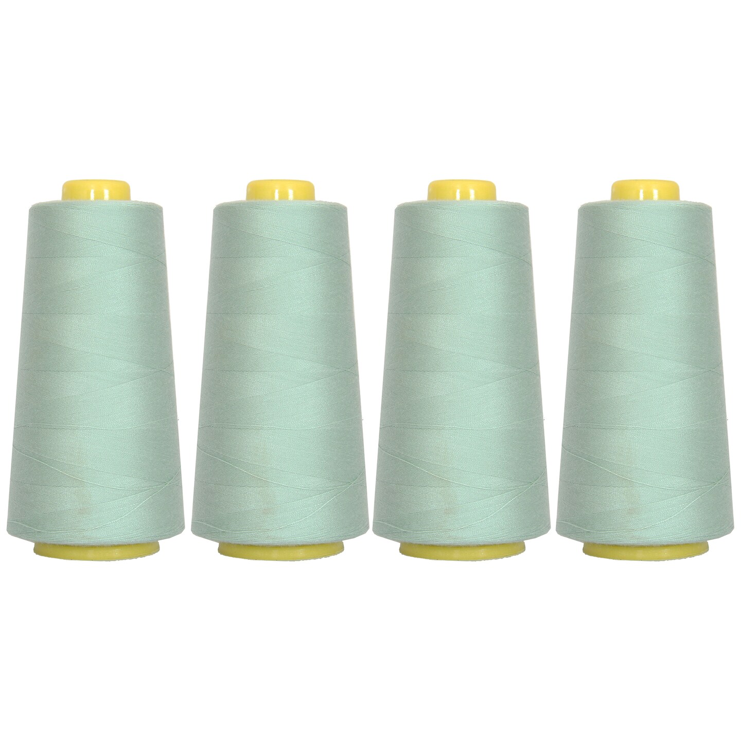 Threadart Polyester Serger Thread - 2750 yds 40/2 - 4 Cone Bundle Pack - 56 Colors Available -
