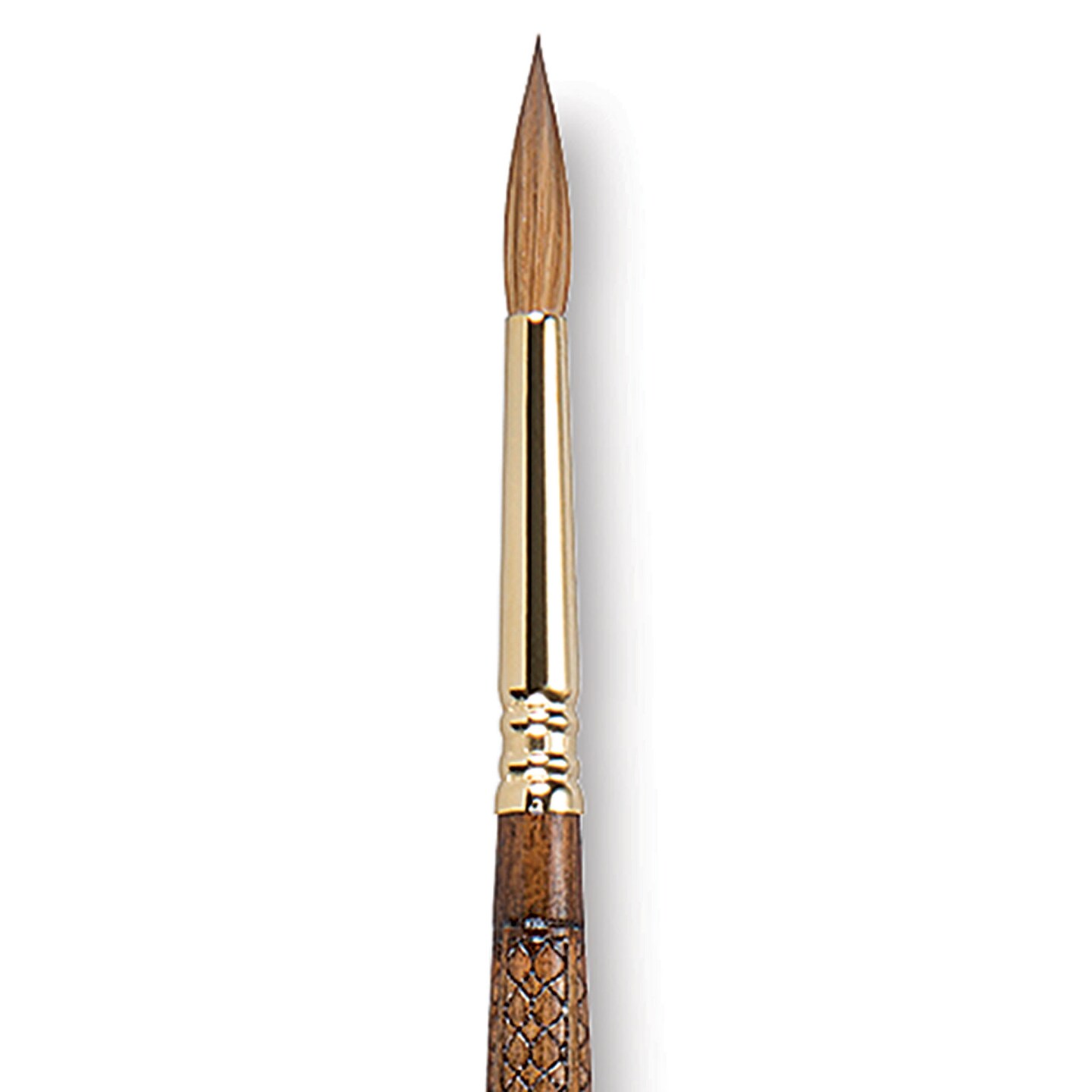 Escoda Reserva Kolinsky-Tajmyr Sable Brush - Round, Long Handle, Size 8