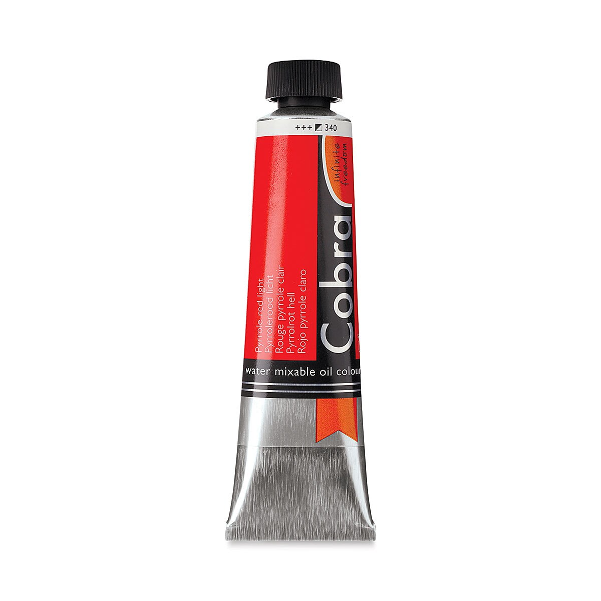 Cobra Artist Water Mixable Oil Paint - Pyrrole Red Light, 40 ml tube