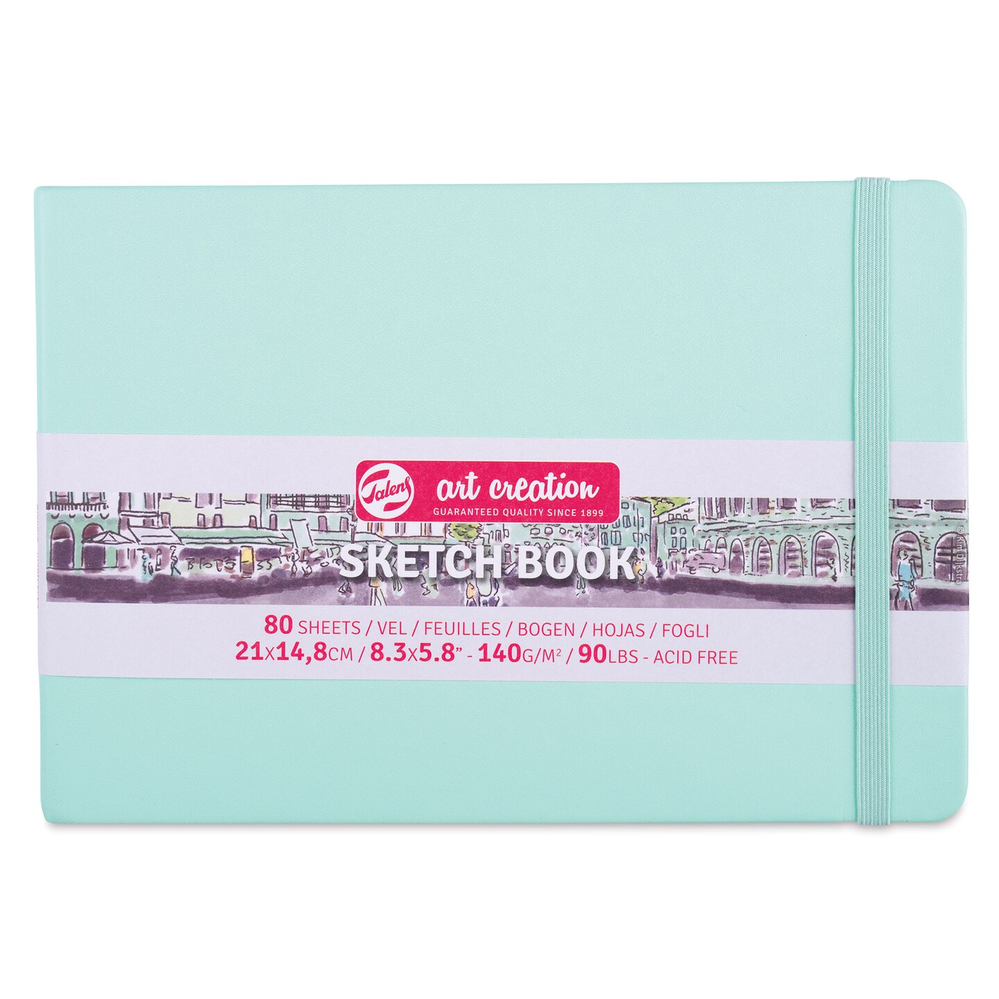 Royal Talens Art Creations Sketchbook - 5.8" x 8.3", Fresh Mint