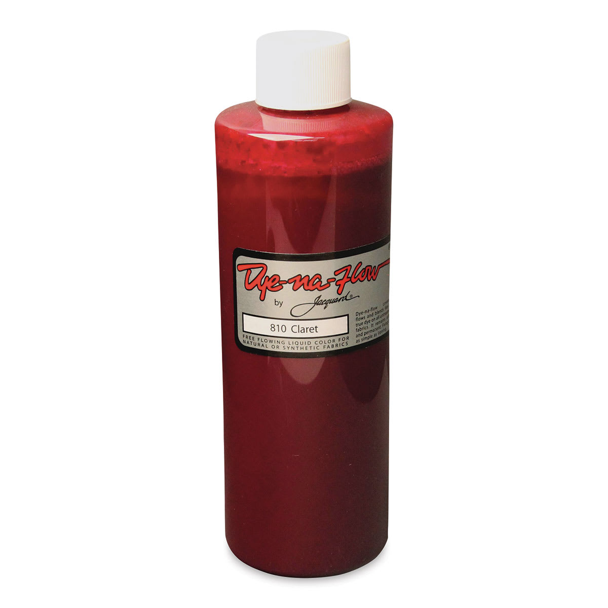 Jacquard Dye-Na-Flow Fabric Color - Claret, 8 oz bottle