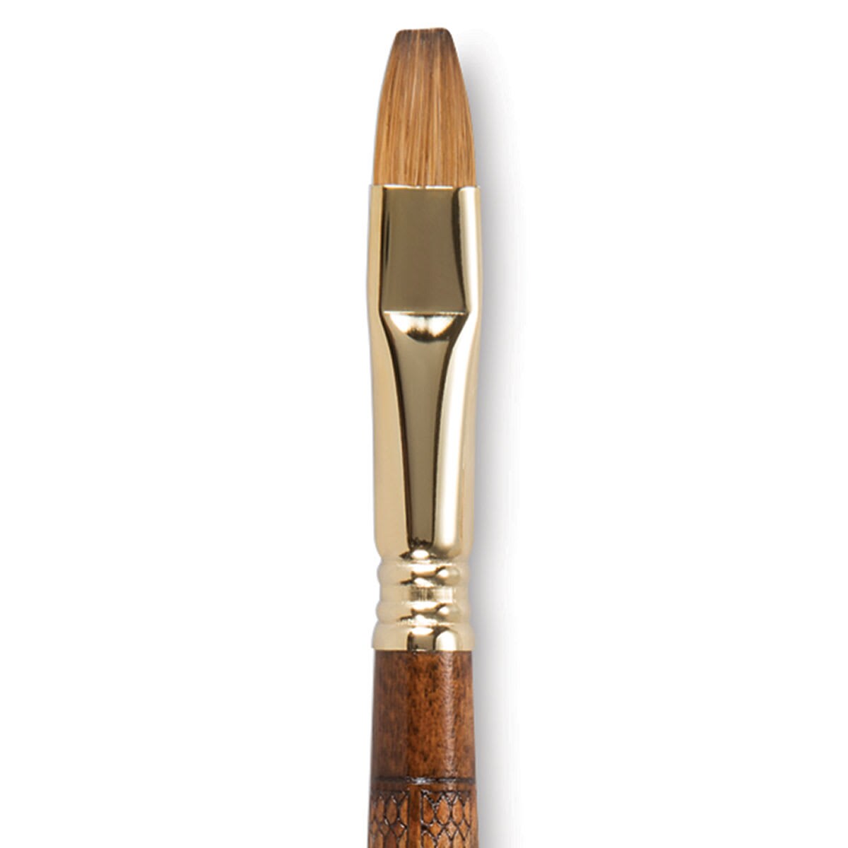 Escoda Reserva Kolinsky-Tajmyr Sable Brush - Bright, Short Handle, Size 10