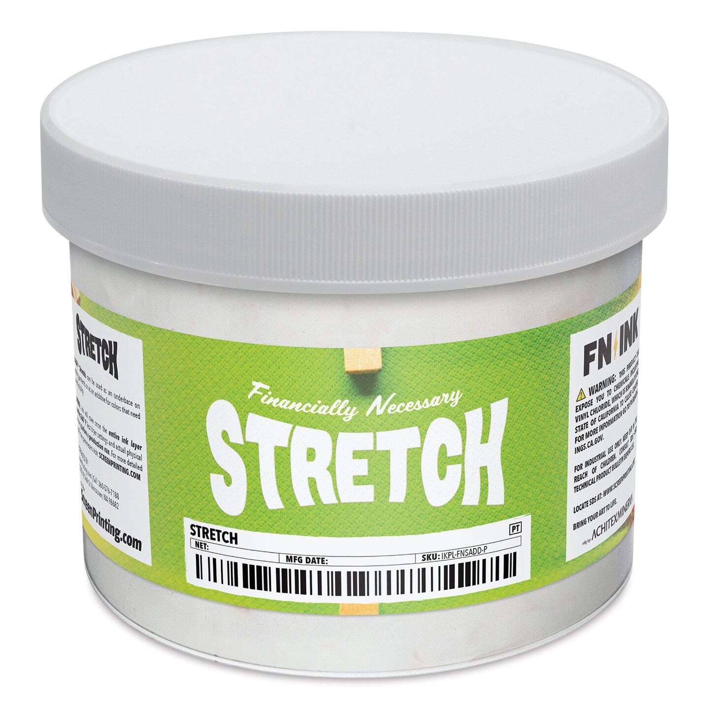 FN Ink Plastisol Screen Printing Ink Stretch Additive - Quart