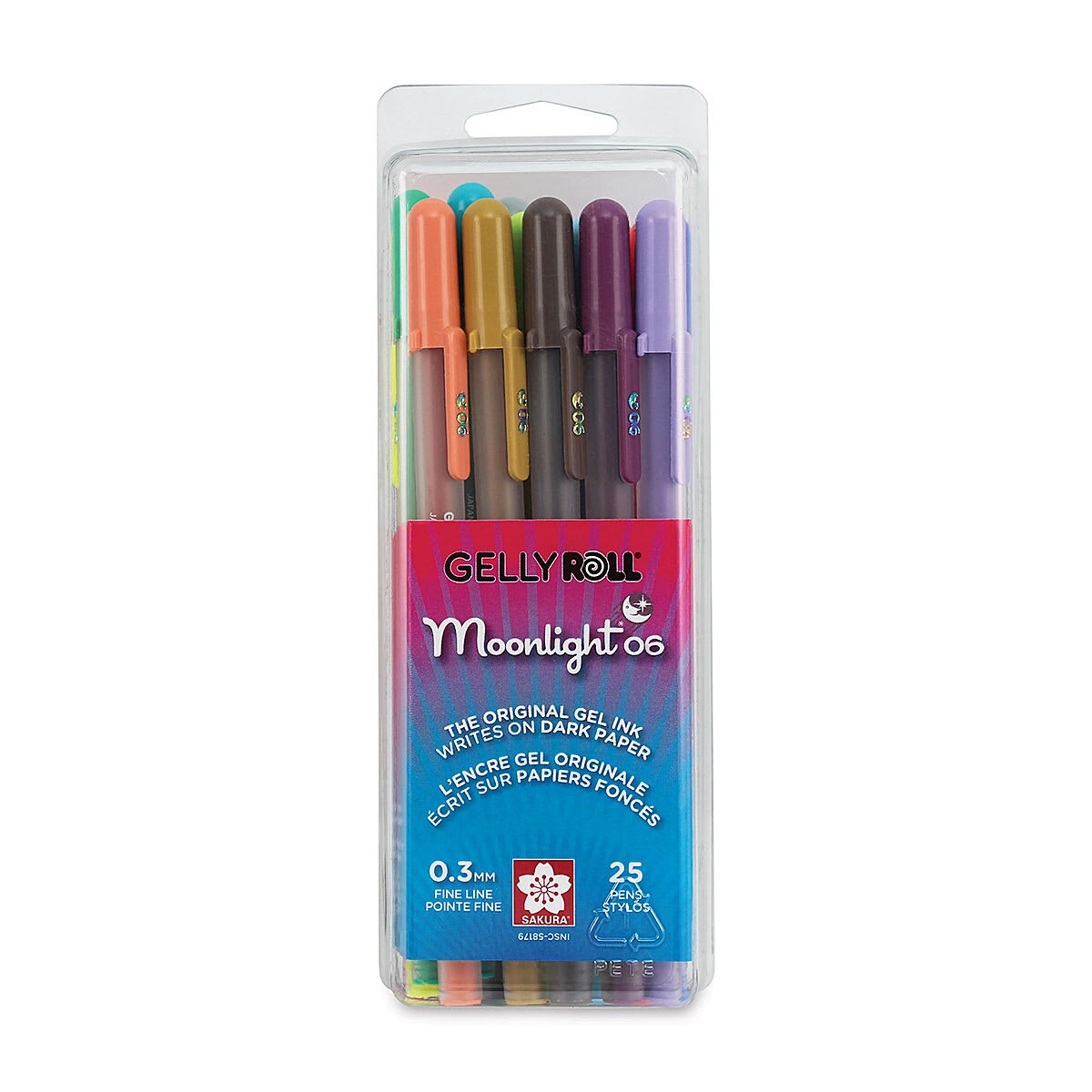 Sakura Gelly Roll Moonlight Pens - Assorted Colors, Set of 25