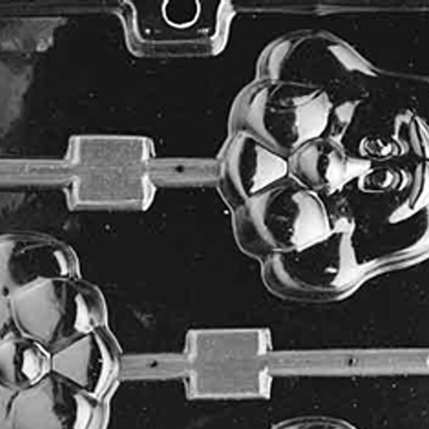 Hound Lollipop Chocolate Mold