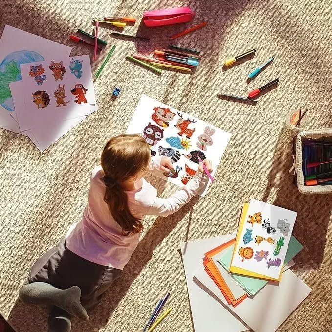 50pcs DIY 5D Diamond Painting Stickers Kits