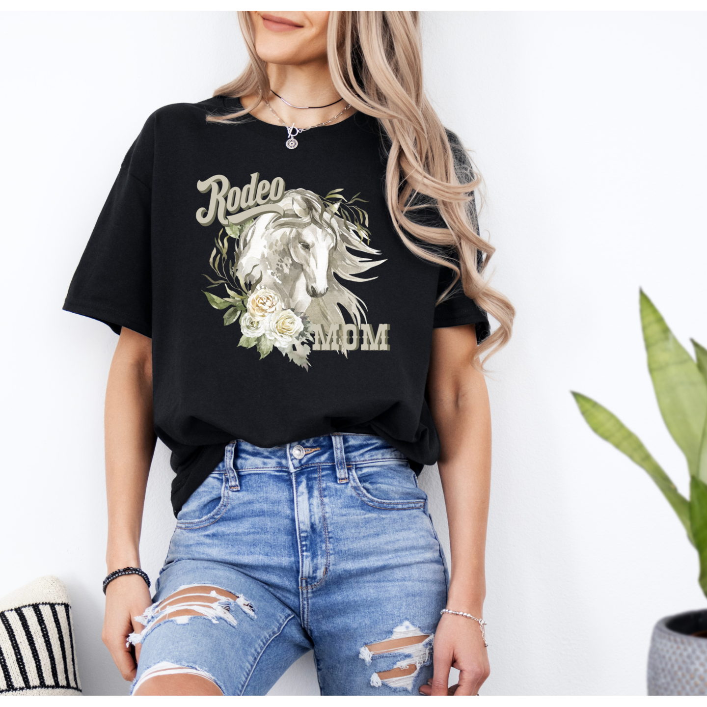 Rodeo Mom shirt , DTF print, Western , Cowboy , Cowgirl