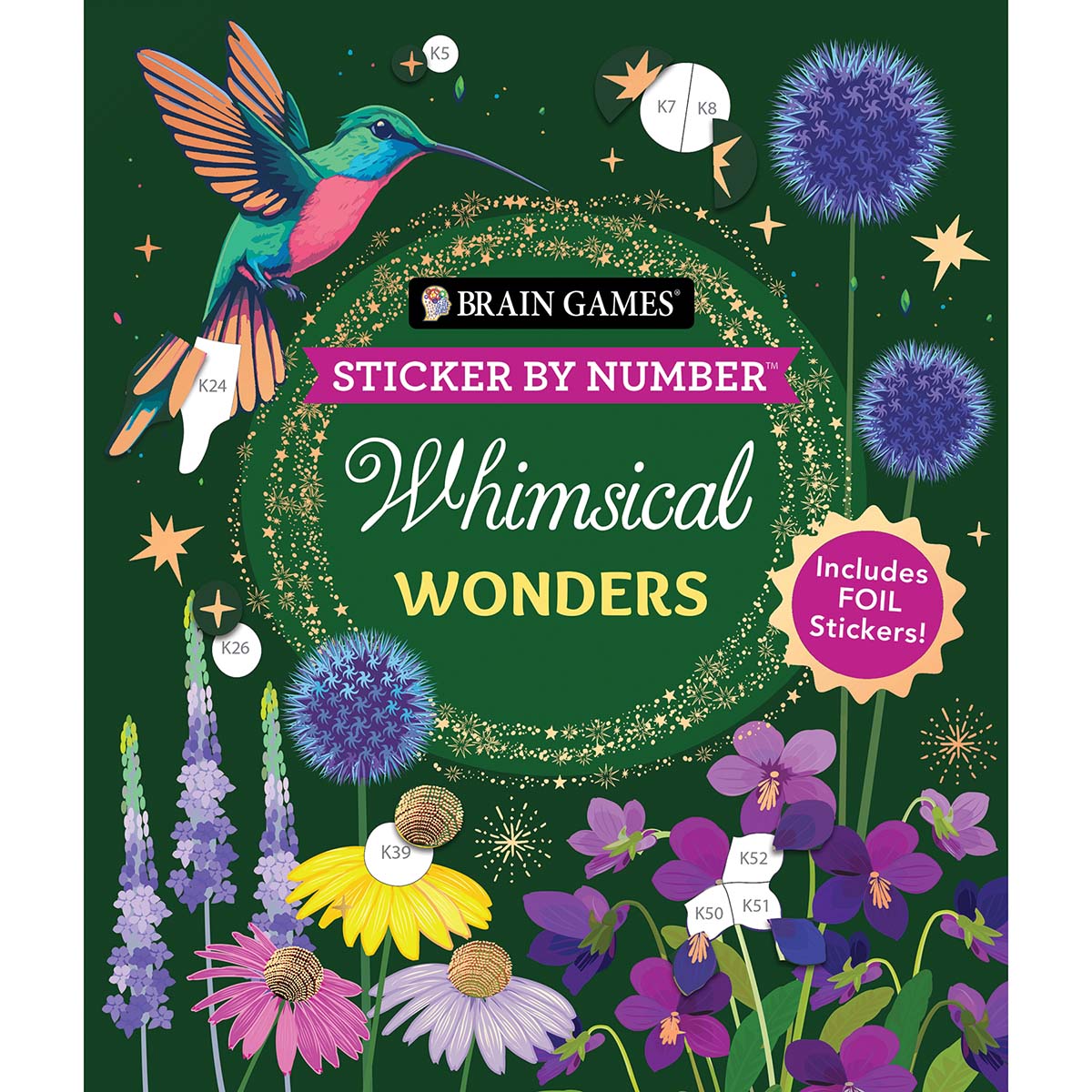 Brain Games Whimsical Wonder Sticker by Number