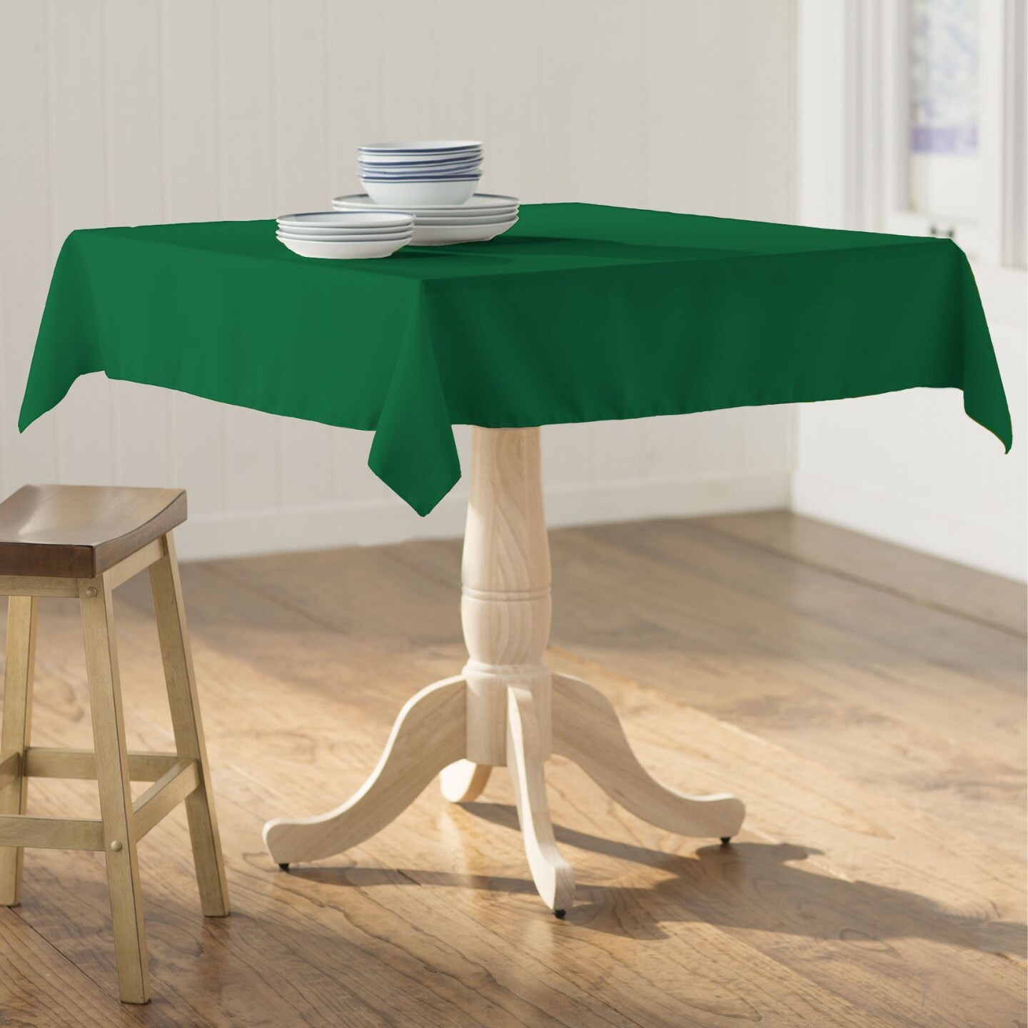 Premium Polyester Poplin Napkins 10-Pack Stain & Wrinkle Resistant