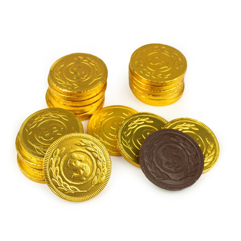 12 Pack Lucky Money Red Envelope With Gold Chocolate Coins (5 Coins Per Envelope) - Lunar New Year Celebration Favors For Wealth & Success (Year Of The Horse)
