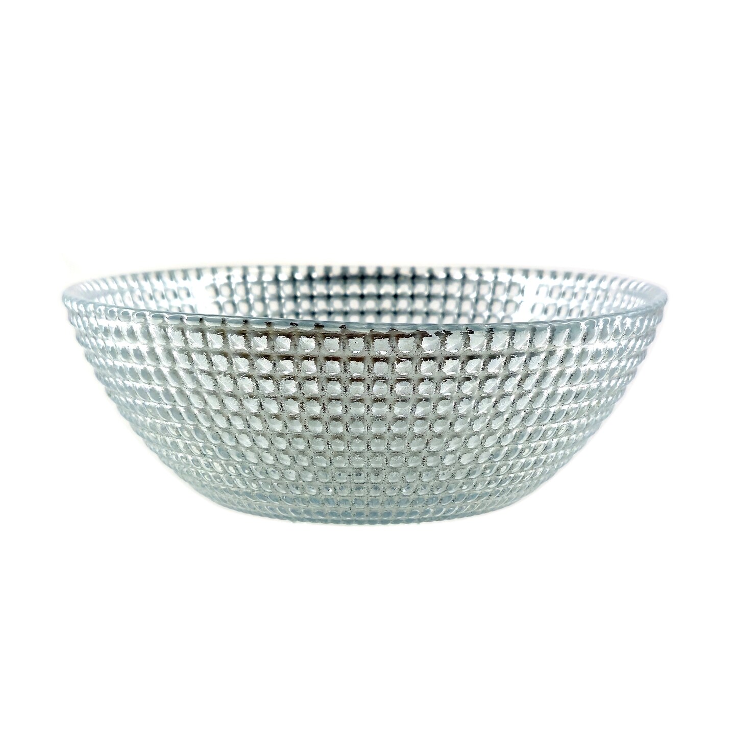 Decorative Lead-Free Glass Bowl Microwave and Dishwasher Safe