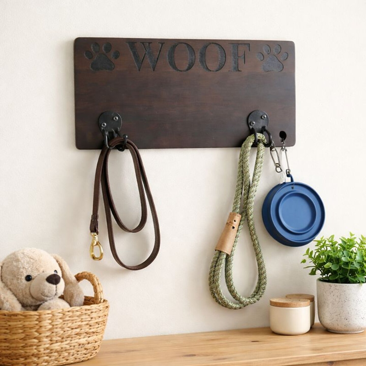 Woof Leash Holder