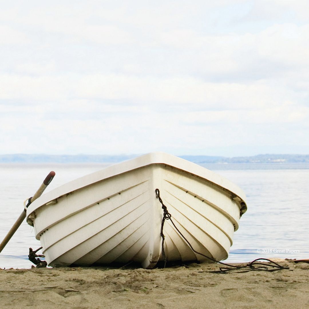 Great Papers! Ashore Stationery Letterhead, 8.5" x 11", Printer Friendly, 80 sheets