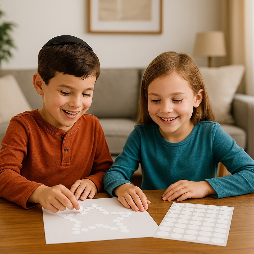 Colored Dot Stickers – 1" Round Adhesive Labels, 768 Pack for Crafts, Classrooms & Organization