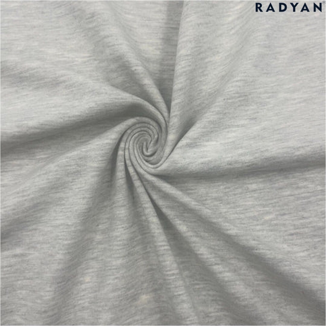Egyptian Combed Cotton Spandex Jersey Soft Stretch Fabric for Activewear 60/61 Inch Width