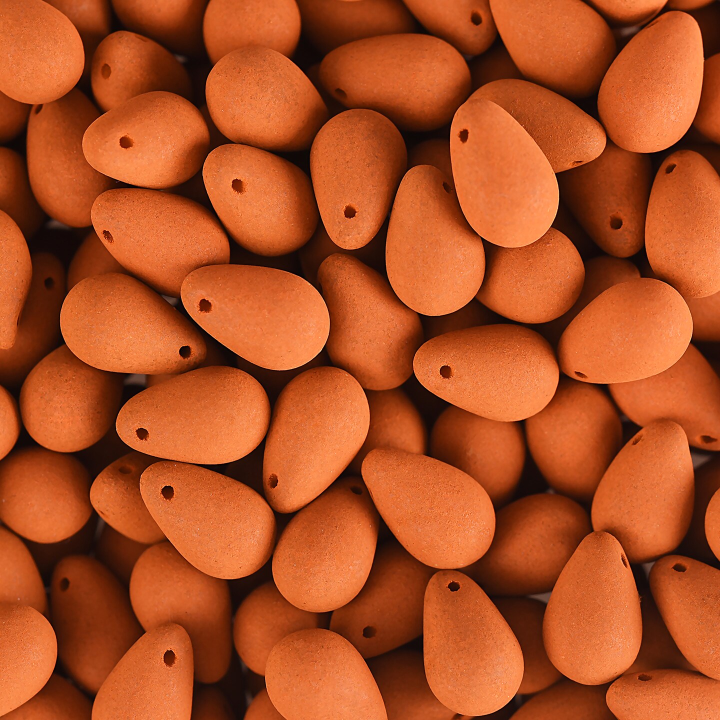 John Bead 114pcs 6x9mm Czech Glass White Alabaster Velvet Drop Bead Strands