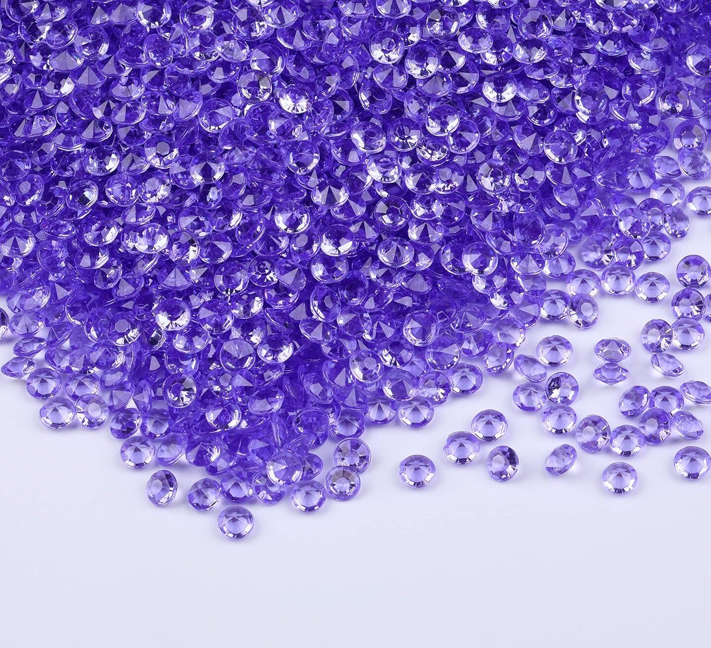 10000 pcs/Pack Wedding Table Scatter Confetti Crystals,Vase Fillers 4.5 mm Rhinestones