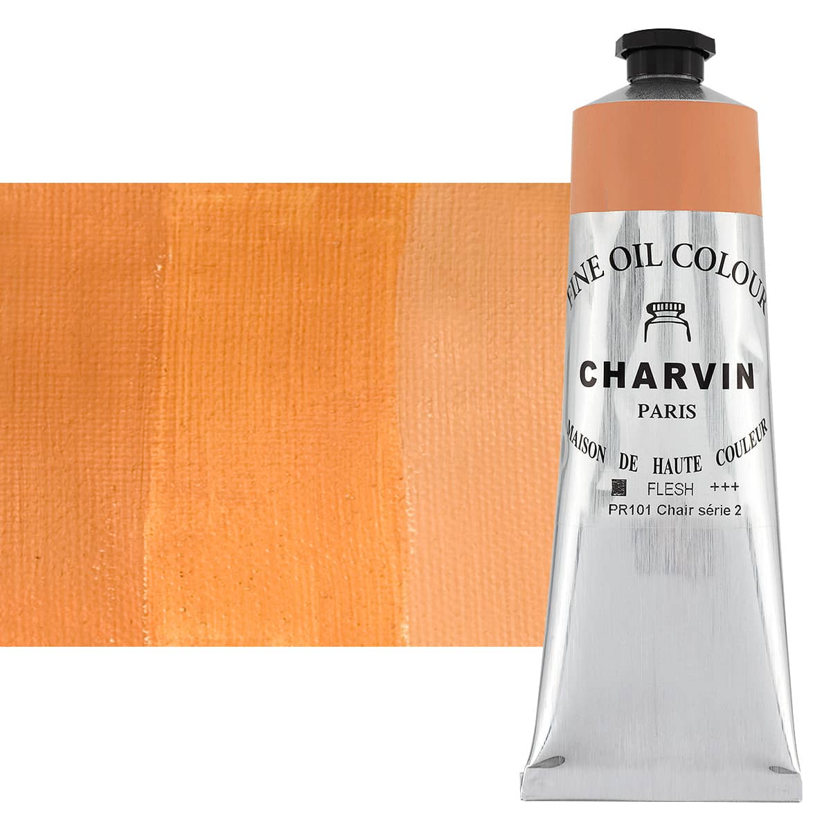 Charvin Professional Artist Quality Oil Paints, Red, Orange, and Yellow Themed Hues, 150 ml