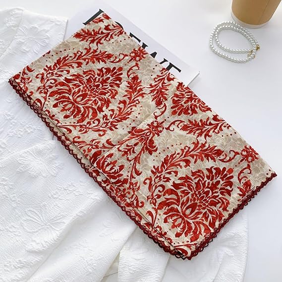 Cotton Bandana,Large Bandanas for Women,Head Coverings for Women,Head Scarf Handkerchief, Square Scarf Headband
