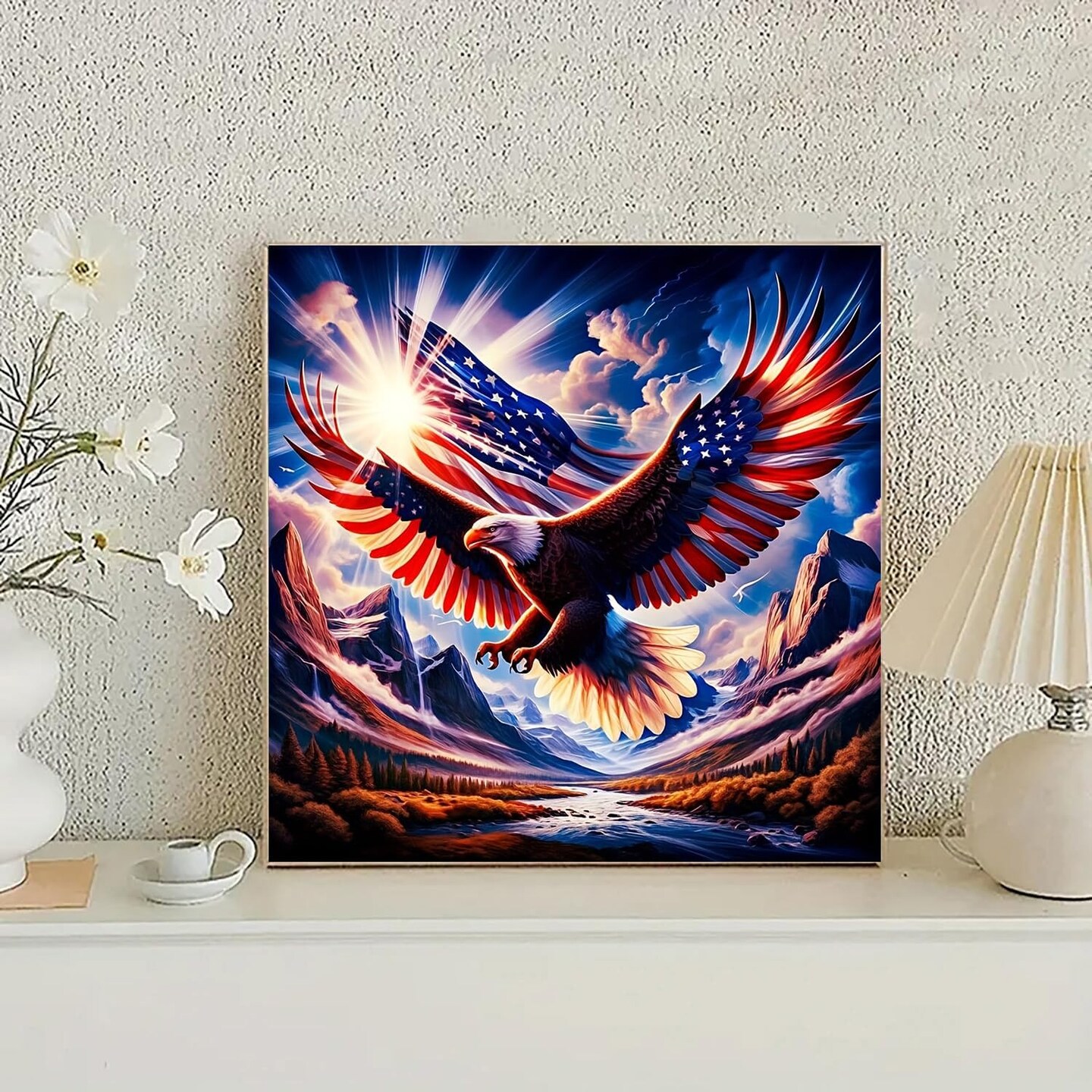 4th of July Diamond Art Painting Kits for Adults