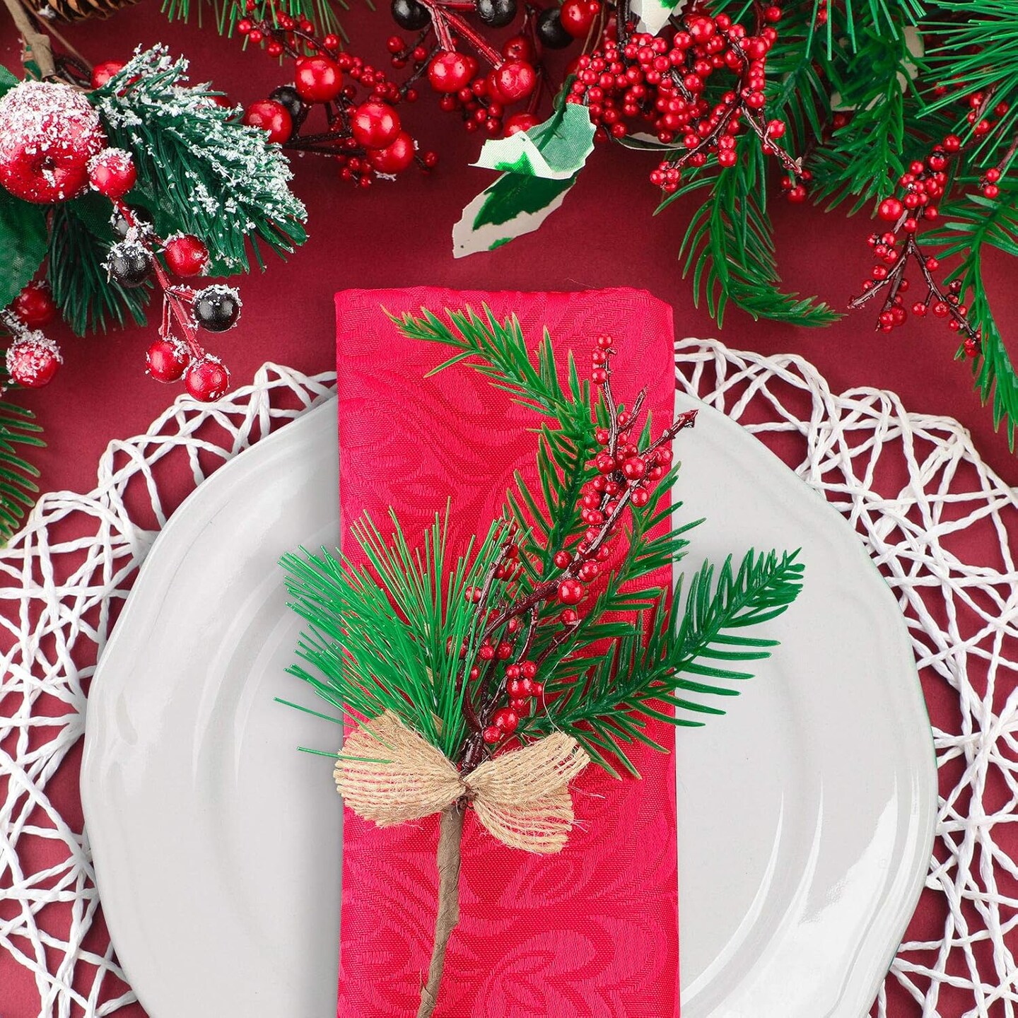 Artificial Christmas Tree Picks (&#x9;Classic Style)