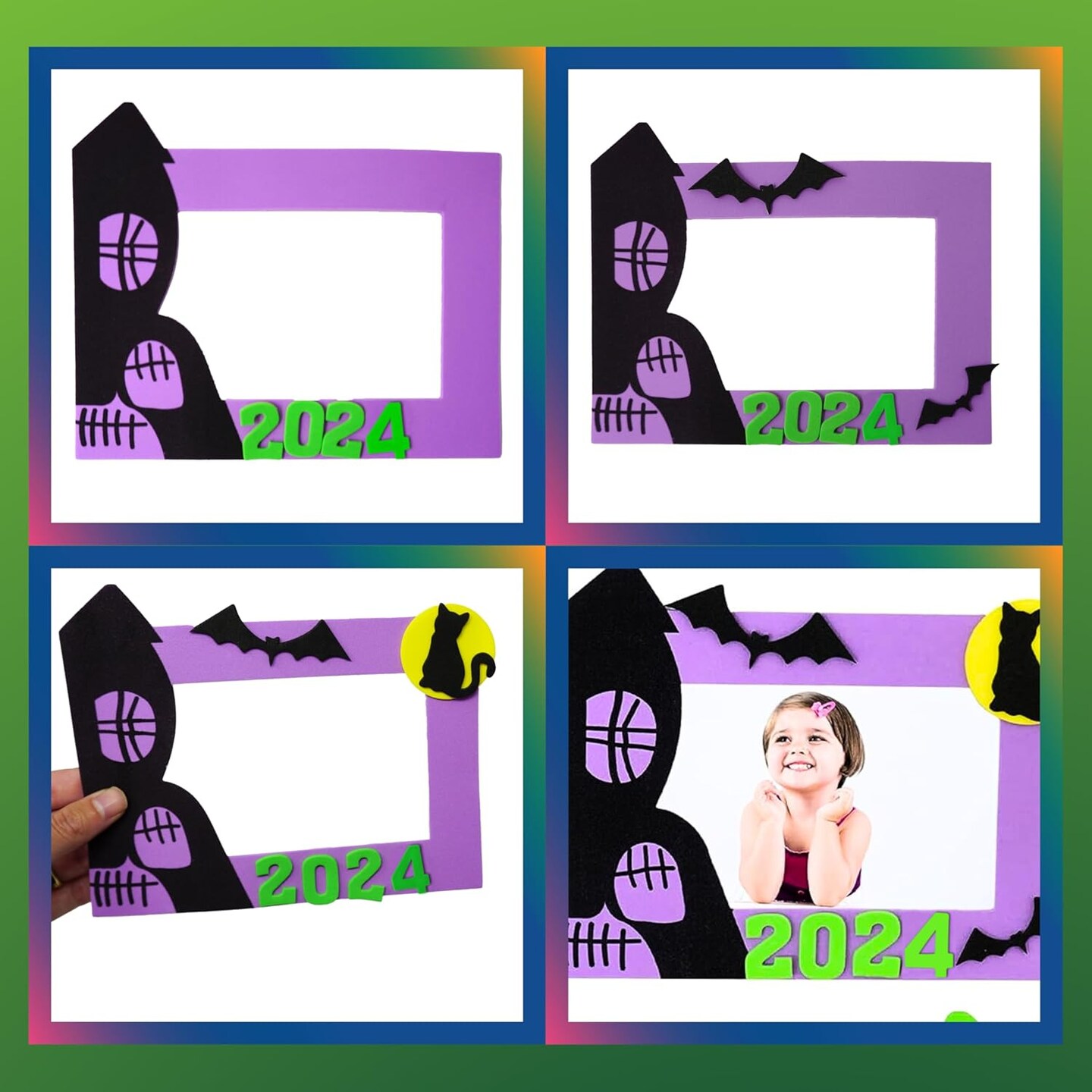 Halloween Picture Frame Craft Kit for Kids