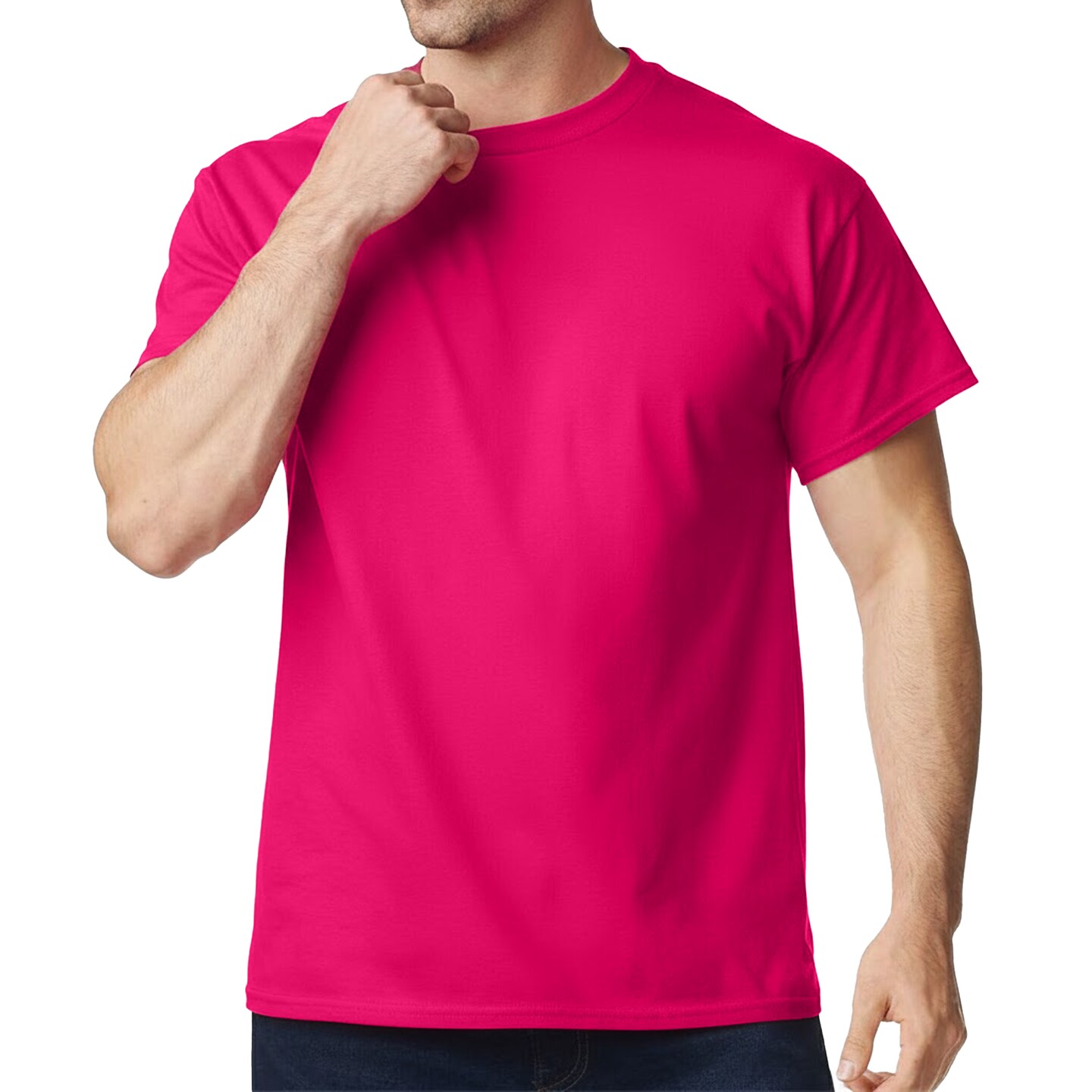 Gildan Unisex Heavy Cotton T-Shirts, Soft & Durable, 8-Pack, Ideal for Crafts & Custom Designs