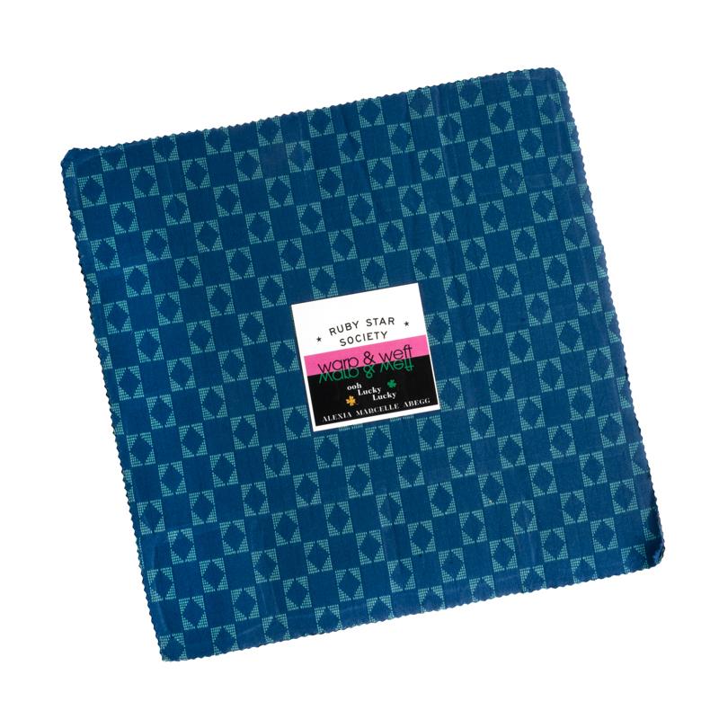 Warp and Weft Wovens 10&#x22; Square Pack (Layer Cake) in Ooh Lucky Lucky by Alexia Abegg for Ruby Star Society (RS4121LC)