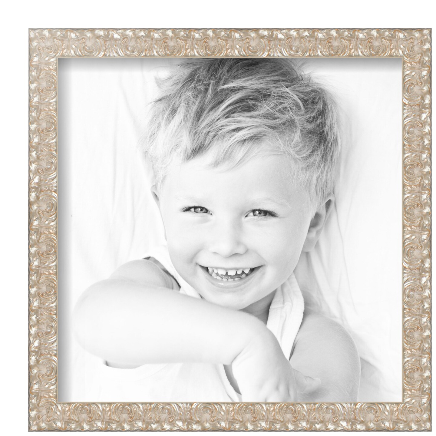 ArtToFrames 12x12 Inch Picture Frame, This 1.00 Inch Custom Wood Poster Frame is Available in Multiple Colors, Great for Your Art or Photos - Comes with Regular Glass and Corrugated Backing (A72IC)