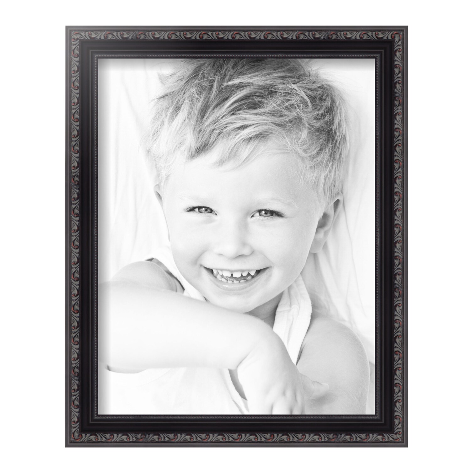 ArtToFrames 11x14 Inch Picture Frame, This 1.25 Inch Custom Wood Poster Frame is Available in Multiple Colors, Great for Your Art or Photos - Comes with Regular Glass and Corrugated Backing (A40HF)