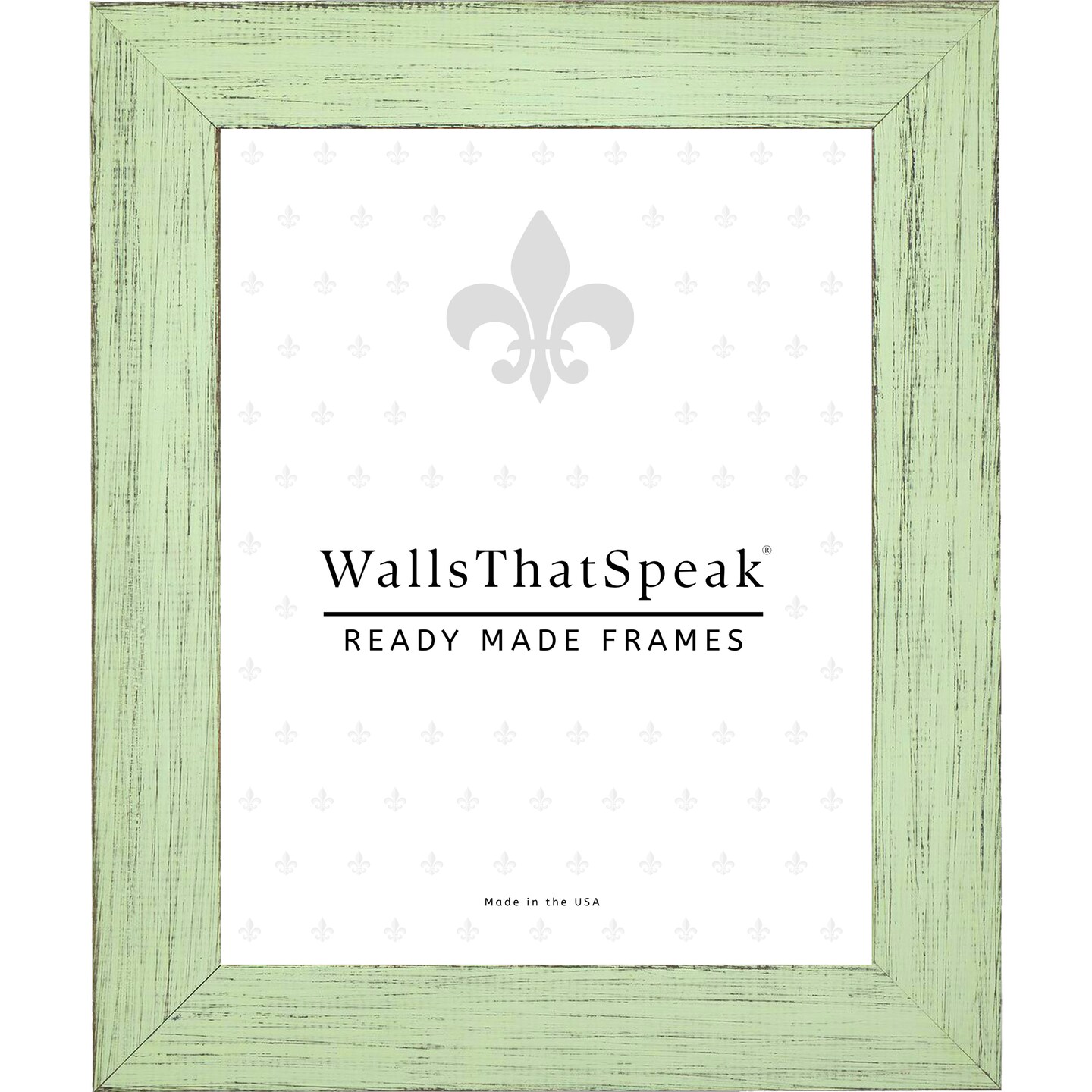 4x6 Picture Frame, Jasper 1.5 Inch Wood Moulding, Wall Display Frame for Art, Posters, or Photos by wallsthatspeak