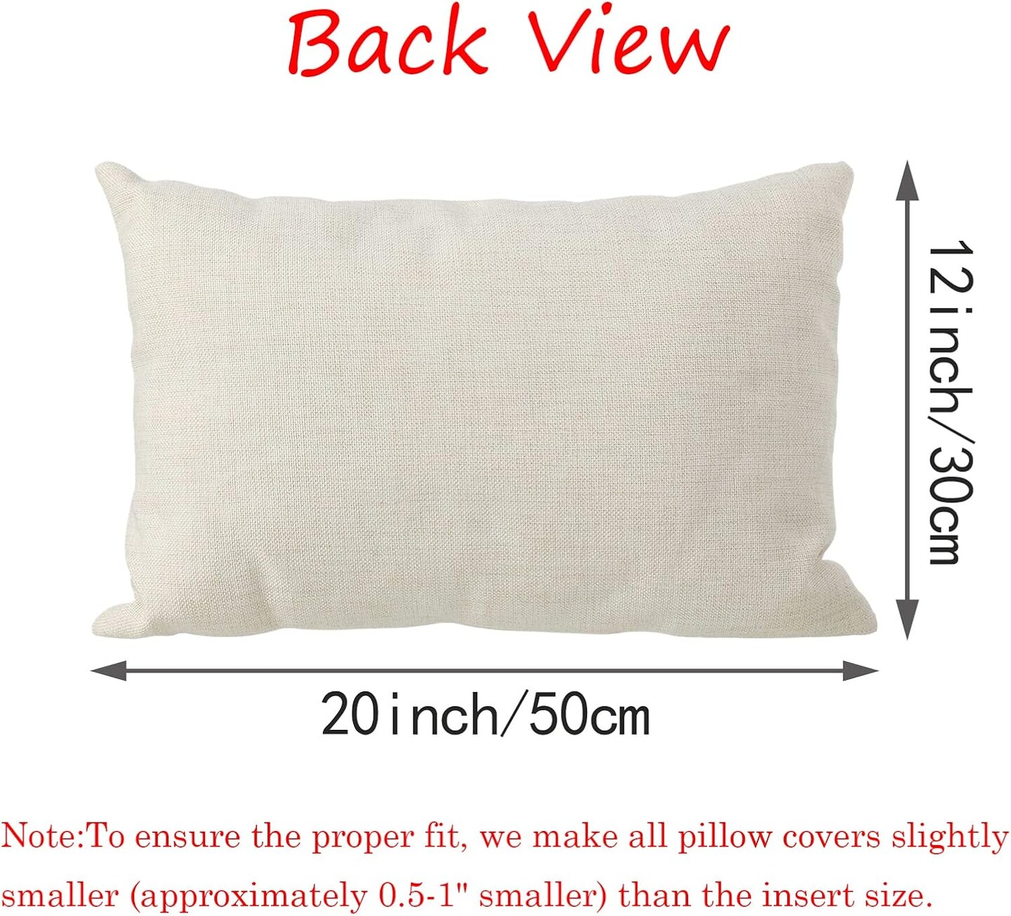 Red Christmas Lumbar Pillow Cover 12x20 Inches for Christmas Decorations Merry Christmas Throw Pillow Covers Winter Holiday Cushion Case Decoration for Sofa Couch