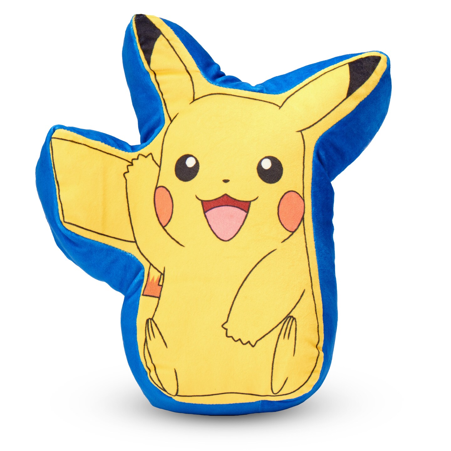 Pokemon Pikachu Cute Silk Touch Throw Blanket 40X50 inches and Hugger Set, 11 inches
