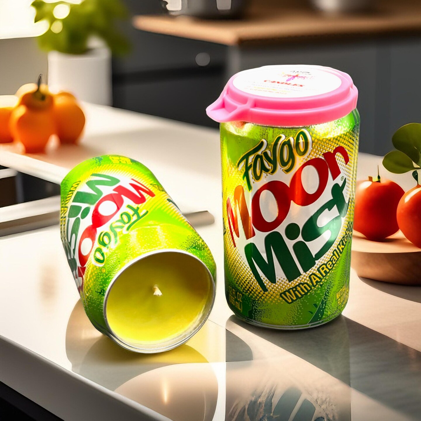 Faygo Moon Mist Soda Pop Can Candle | Michigan Treasure | Unique