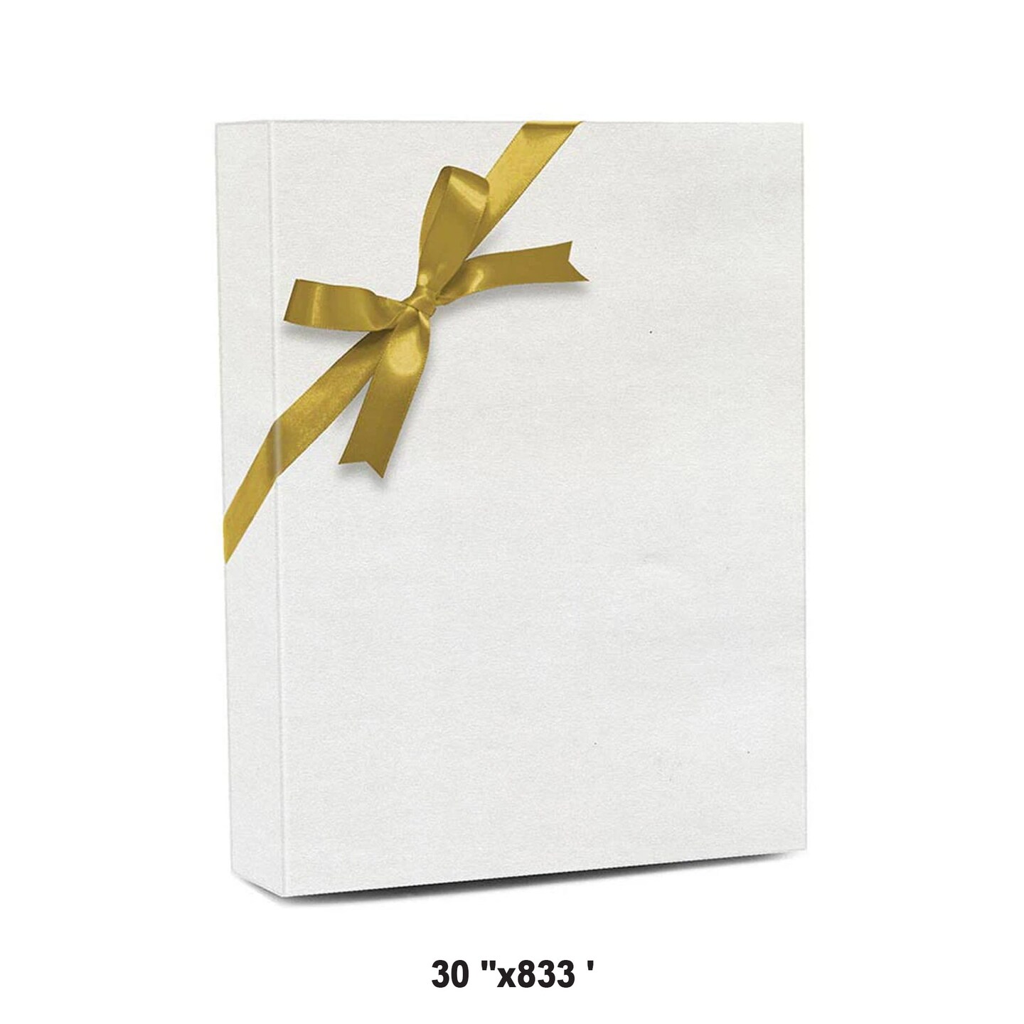 Long-Lasting Solid Color Wrapping Paper Roll 30" x 833'