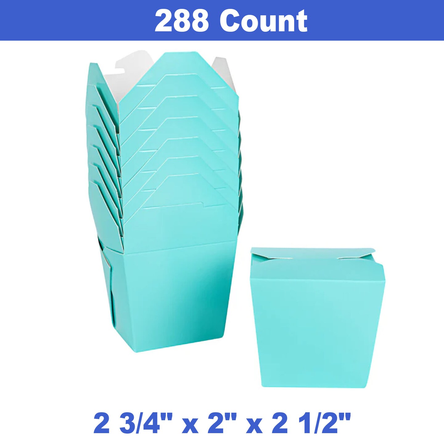 Colored Paper Wire Handle Boxes 2 3/4 &#x27;&#x27; 2 &#x27;&#x27;