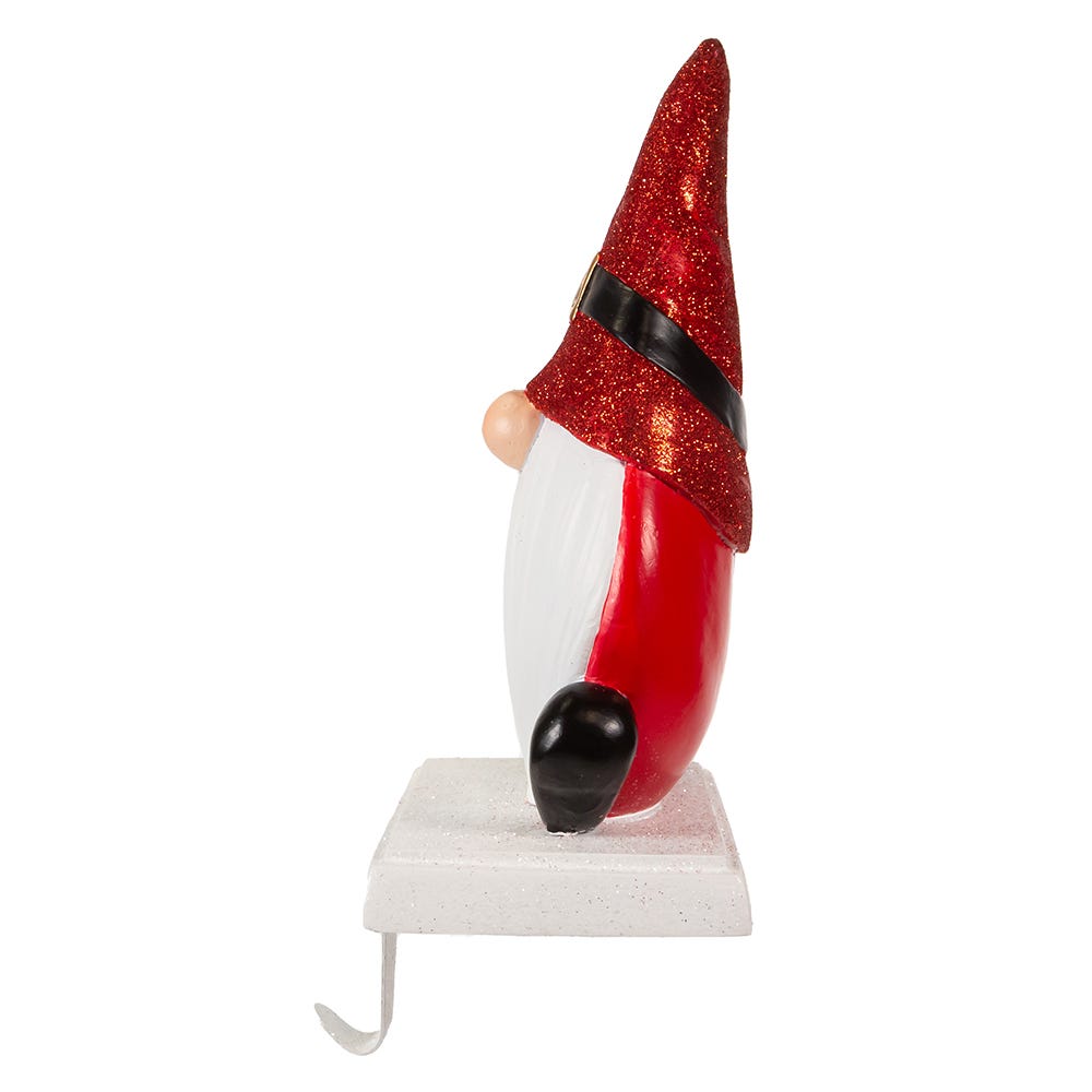 Kurt Adler 10-Inch Resin Gnome Stocking Holder