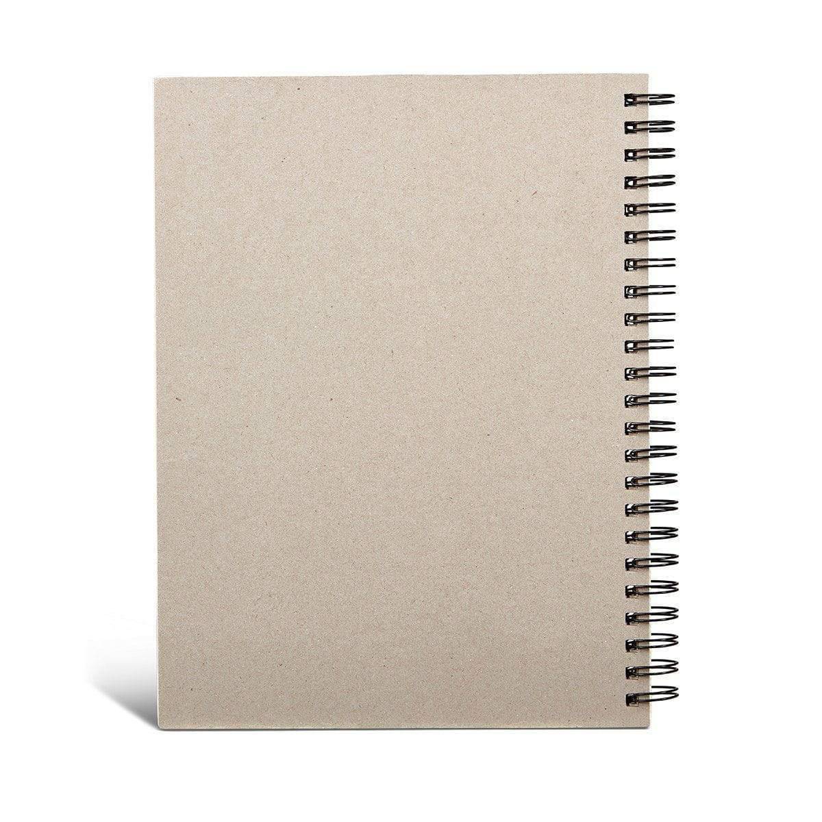 KINGART® Sketch Paper Pad, 9 x 12 Inches, 100-Sheet, 60lb/90gsm, Side Spiral-Bound